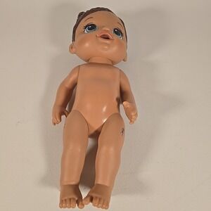Hasbro‎ 12'' Baby Alive Doll 2016  Brown Hair Blue Eyes Hard Body
